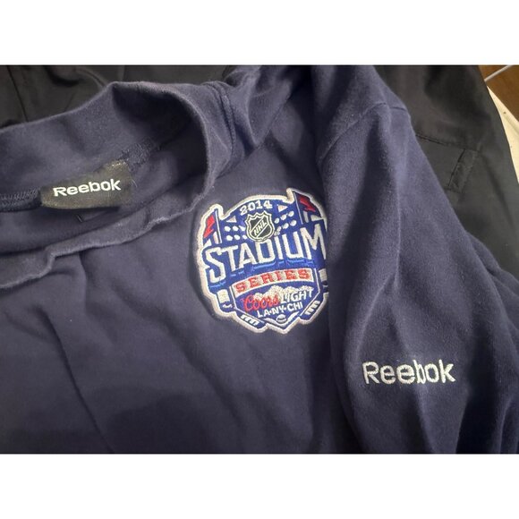 2014 New York NHL Stadium Series TV Crew Jacket & Shirt With Press Pass Rare - Picture 5 of 6